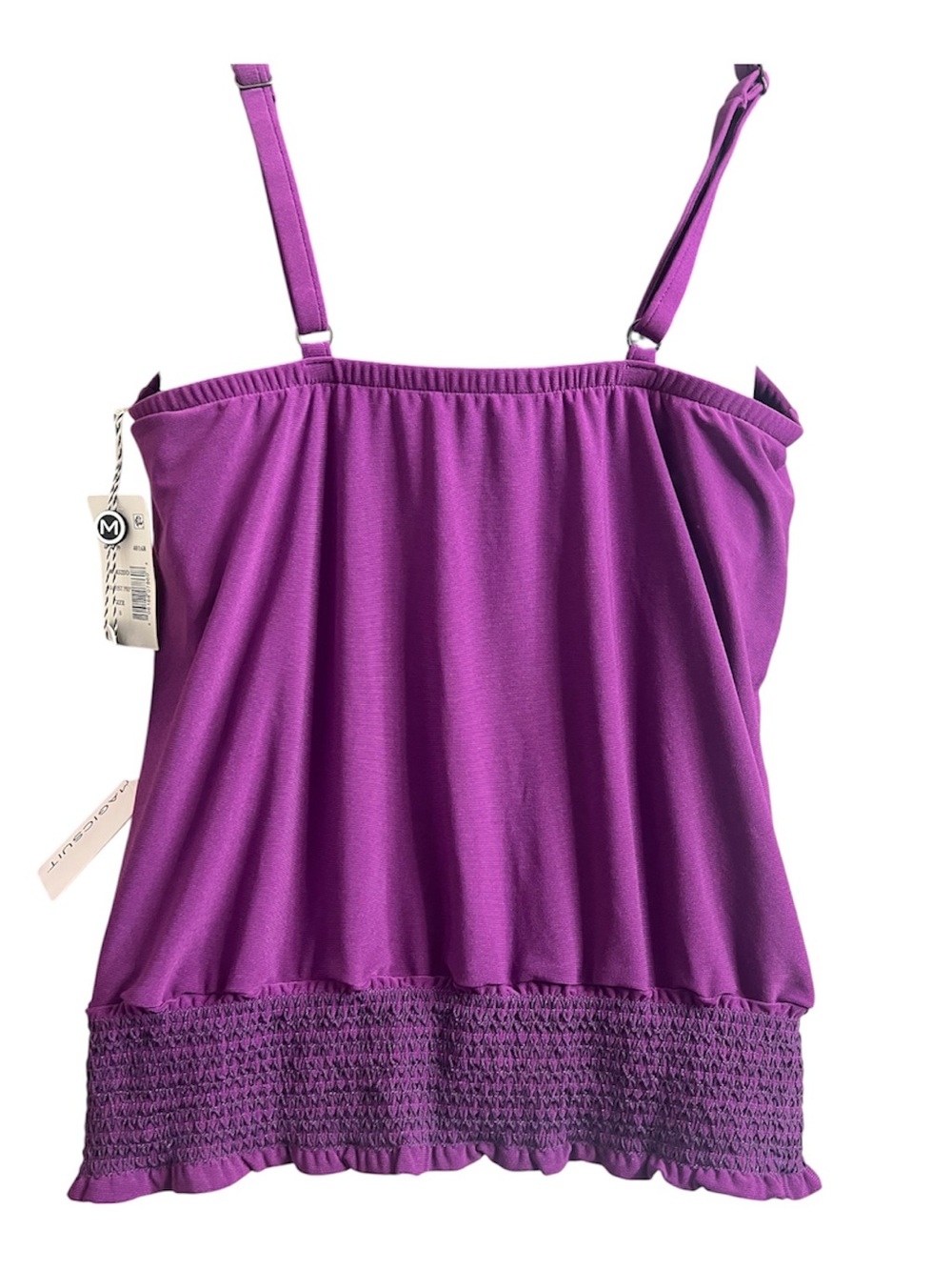New Magicsuit Bathing Suit
Tankini Top Purple Smocked Sz 8 NWT - Picture 2 of 10